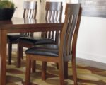 19" Dining Room Chair 2 Count, Medium Brown - Image 2